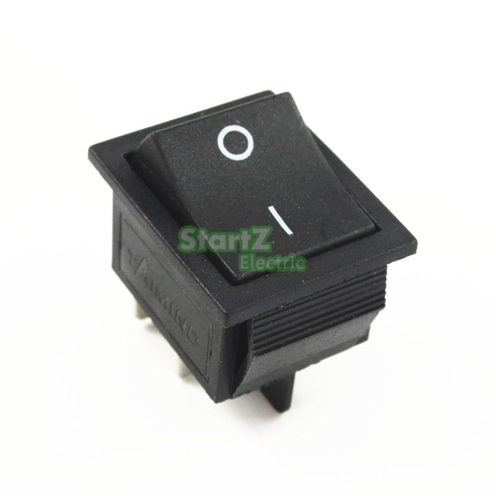 Latching Rocker Switch Power Switch I/O 4 Pins with Light 16A 250VAC 20A 125VAC KCD4
