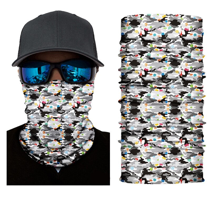 Outdoor Bandana Man Seamless Balaclava Buffs Neck Warmer Cycling Motorcycle Scarf Windproof Sun Protection Fishing Face Mask