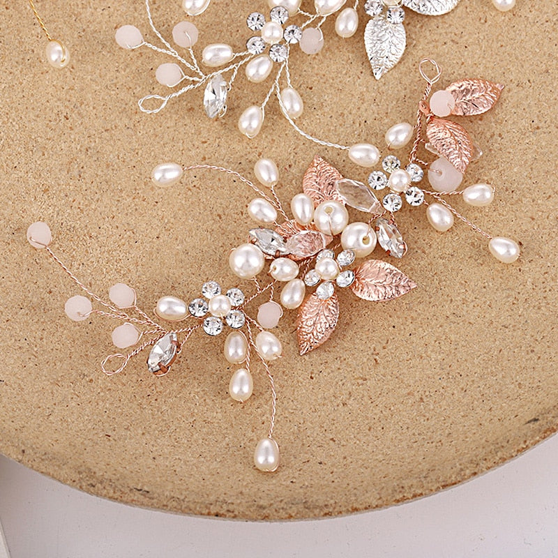 Crystal Wedding Hair Combs Miraculous Women Headbands Accessories Flower Bridal Headpiece Clip Bride Jewelry Gift