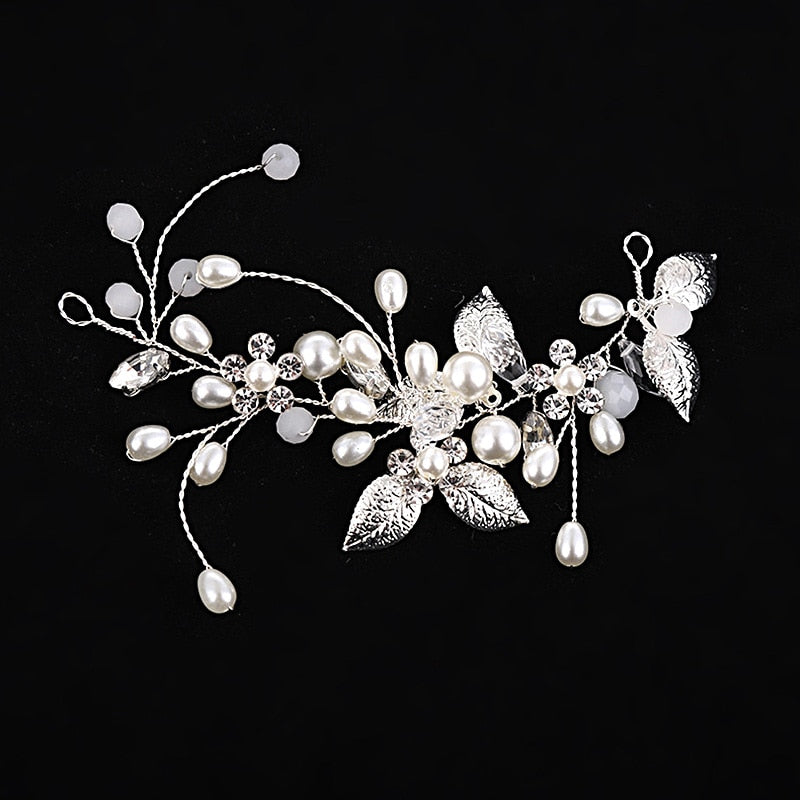 Crystal Wedding Hair Combs Miraculous Women Headbands Accessories Flower Bridal Headpiece Clip Bride Jewelry Gift
