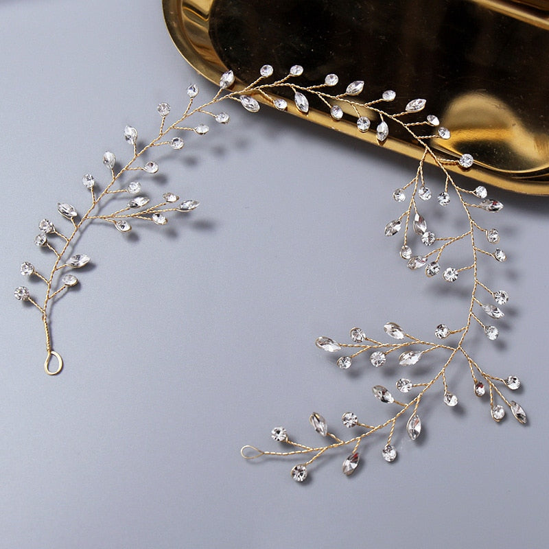 Crystal Wedding Hair Combs Miraculous Women Headbands Accessories Flower Bridal Headpiece Clip Bride Jewelry Gift