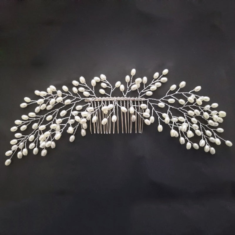 Crystal Wedding Hair Combs Miraculous Women Headbands Accessories Flower Bridal Headpiece Clip Bride Jewelry Gift