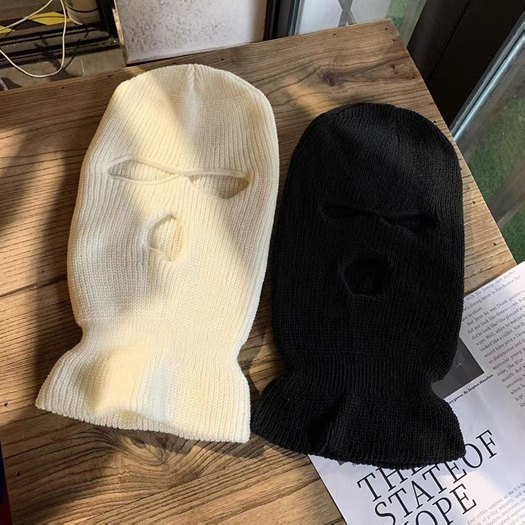 Balaclava Face Mask 3-Hole for Cold Weather Winter WindproofSki Mask for Men and Women Cycling Motorcycle Mask For Party Mask
