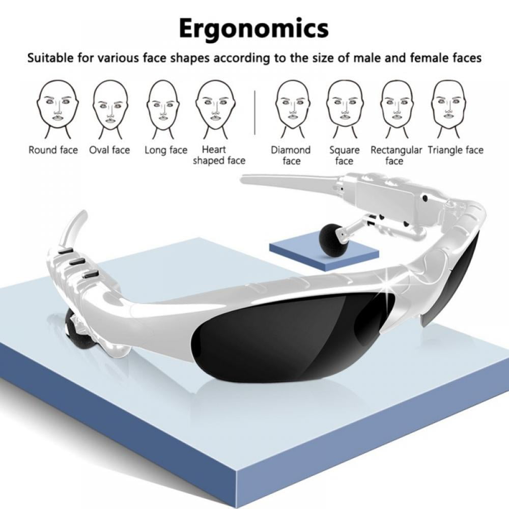 Sunglasses Bluetooth Earphone Outdoor Sport Glasses Wireless Headset w