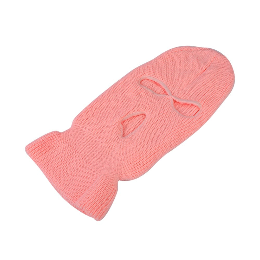 Balaclava Face Mask 3-Hole for Cold Weather Winter WindproofSki Mask for Men and Women Cycling  Motorcycle Mask For Party Mask