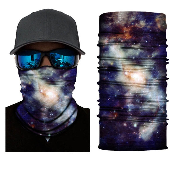Outdoor Bandana Man Seamless Balaclava Buffs Neck Warmer Cycling Motorcycle Scarf Windproof Sun Protection Fishing Face Mask