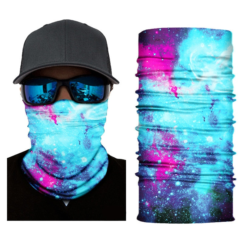 Outdoor Bandana Man Seamless Balaclava Buffs Neck Warmer Cycling Motorcycle Scarf Windproof Sun Protection Fishing Face Mask