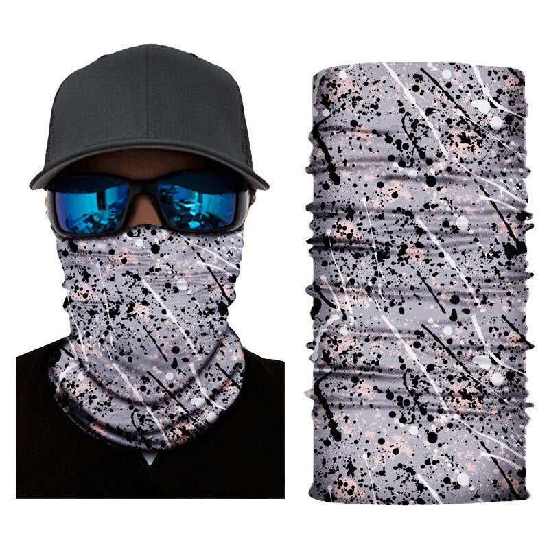 Outdoor Bandana Man Seamless Balaclava Buffs Neck Warmer Cycling Motorcycle Scarf Windproof Sun Protection Fishing Face Mask