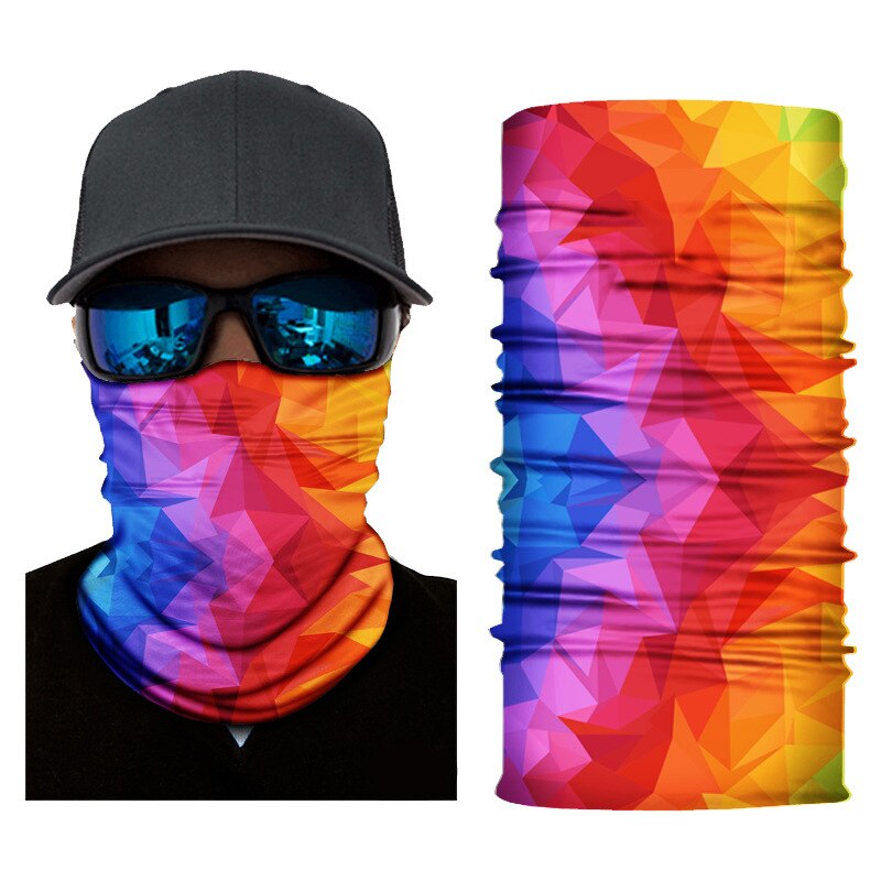 Outdoor Bandana Man Seamless Balaclava Buffs Neck Warmer Cycling Motorcycle Scarf Windproof Sun Protection Fishing Face Mask