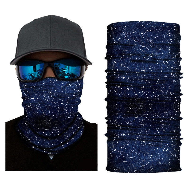 Outdoor Bandana Man Seamless Balaclava Buffs Neck Warmer Cycling Motorcycle Scarf Windproof Sun Protection Fishing Face Mask