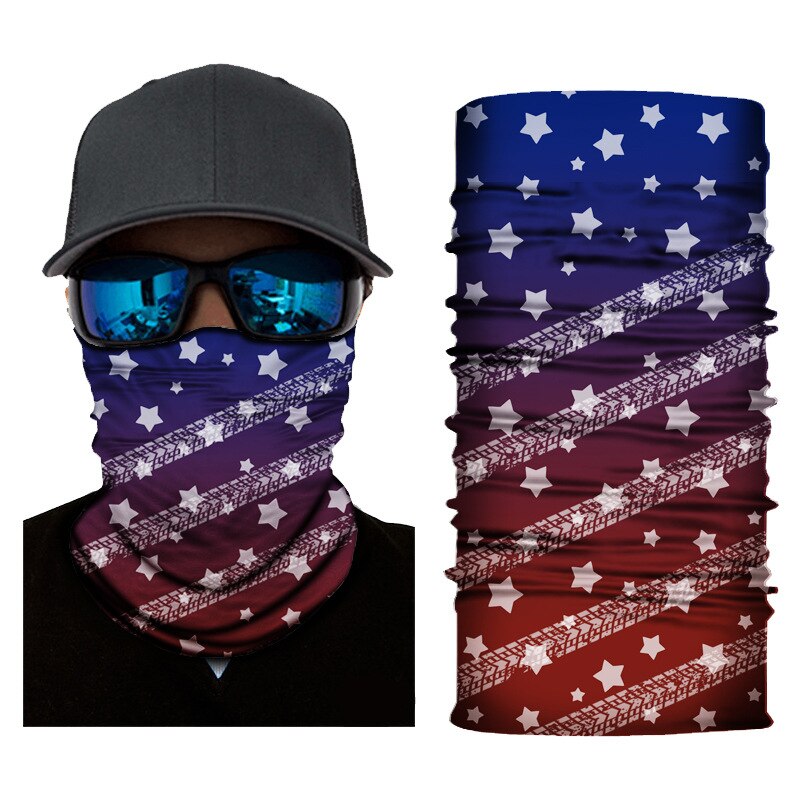Outdoor Bandana Man Seamless Balaclava Buffs Neck Warmer Cycling Motorcycle Scarf Windproof Sun Protection Fishing Face Mask