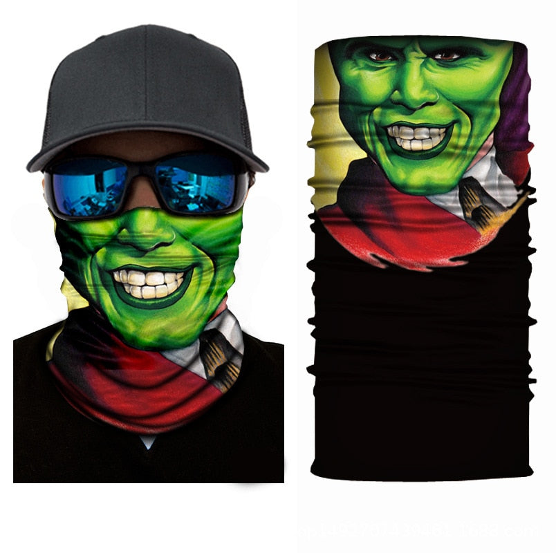 Outdoor Sports Seamless Bandanas Neck Gaiter Buffs Face Shield Motorcycle Cycling Balaclava Headband Mask Hiking Fishing Scarf
