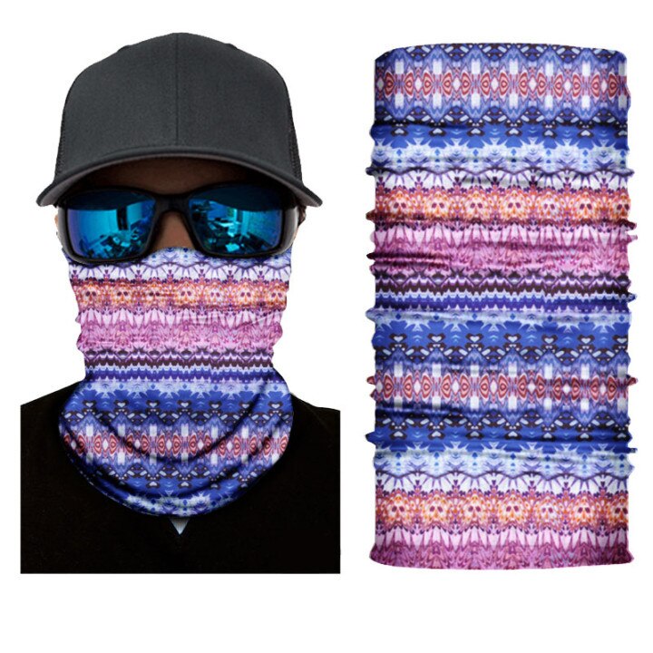 Outdoor Bandana Man Seamless Balaclava Buffs Neck Warmer Cycling Motorcycle Scarf Windproof Sun Protection Fishing Face Mask