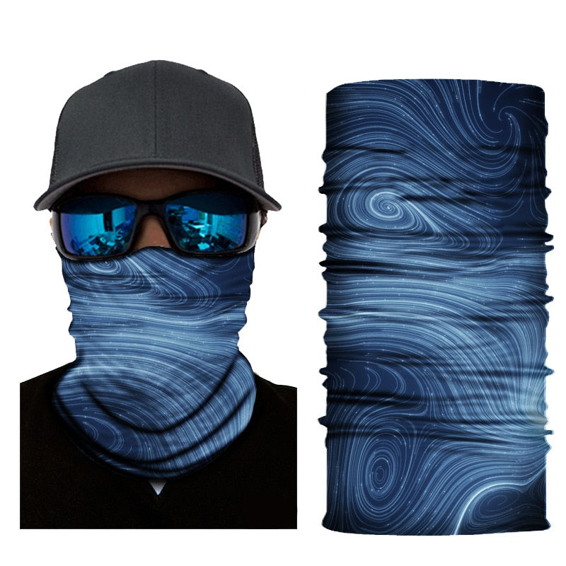 Outdoor Bandana Man Seamless Balaclava Buffs Neck Warmer Cycling Motorcycle Scarf Windproof Sun Protection Fishing Face Mask