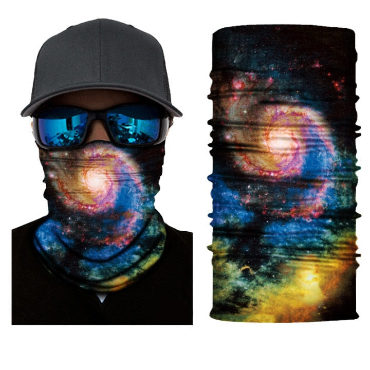 Outdoor Bandana Man Seamless Balaclava Buffs Neck Warmer Cycling Motorcycle Scarf Windproof Sun Protection Fishing Face Mask