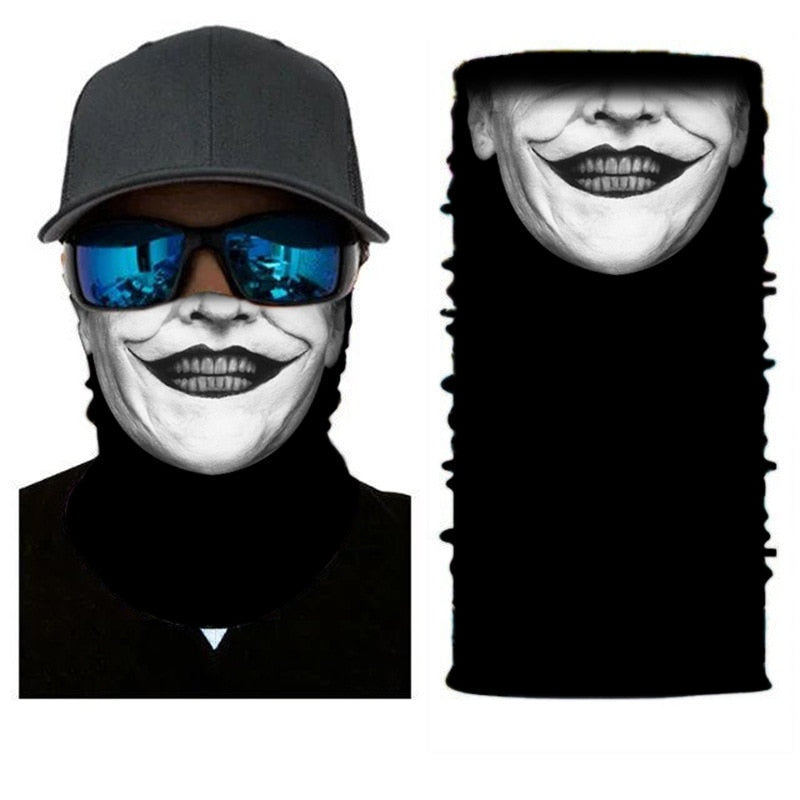 Outdoor Sports Seamless Bandanas Neck Gaiter Buffs Face Shield Motorcycle Cycling Balaclava Headband Mask Hiking Fishing Scarf