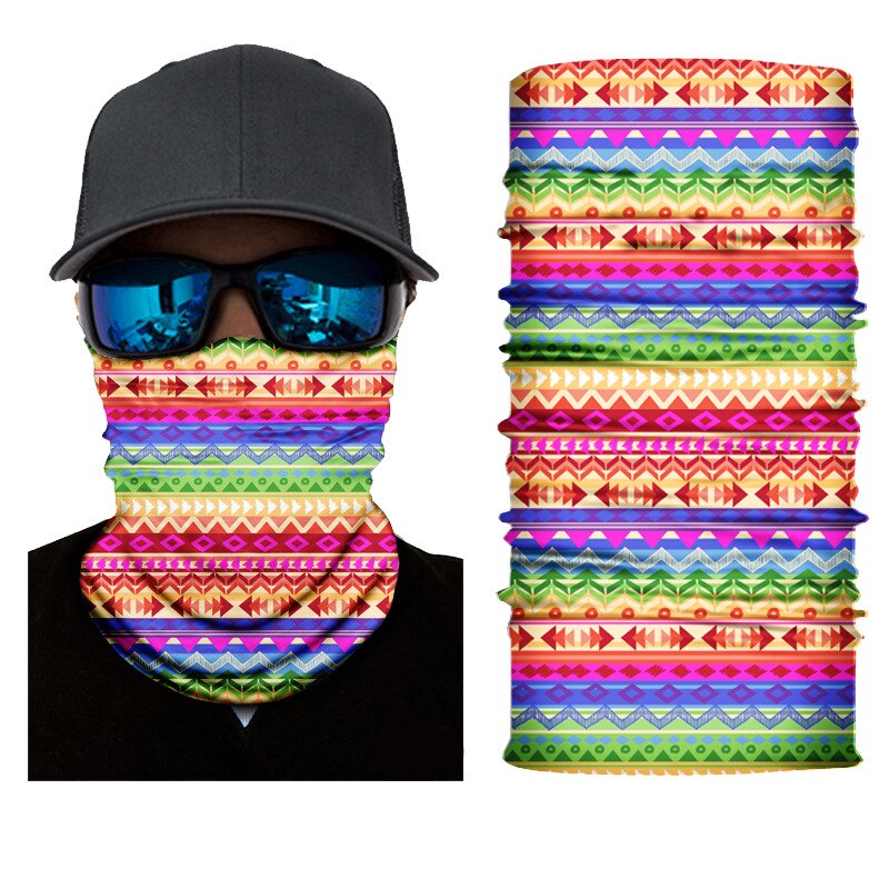 Outdoor Bandana Man Seamless Balaclava Buffs Neck Warmer Cycling Motorcycle Scarf Windproof Sun Protection Fishing Face Mask