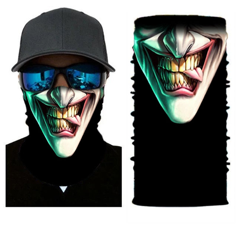 Outdoor Sports Seamless Bandanas Neck Gaiter Buffs Face Shield Motorcycle Cycling Balaclava Headband Mask Hiking Fishing Scarf
