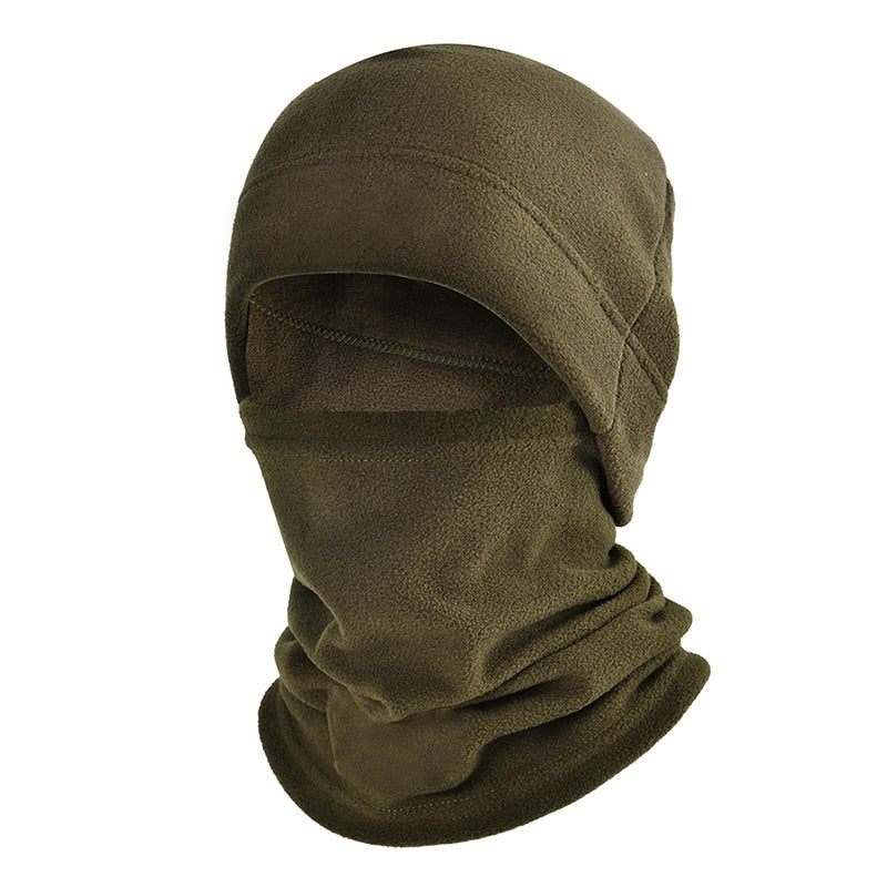 Winter Polar Coral Fleece Balaclava Men Face Mask Neck Warmer Beanies Thermal Head Cover Tactical Military Sports Scarf Ski Caps