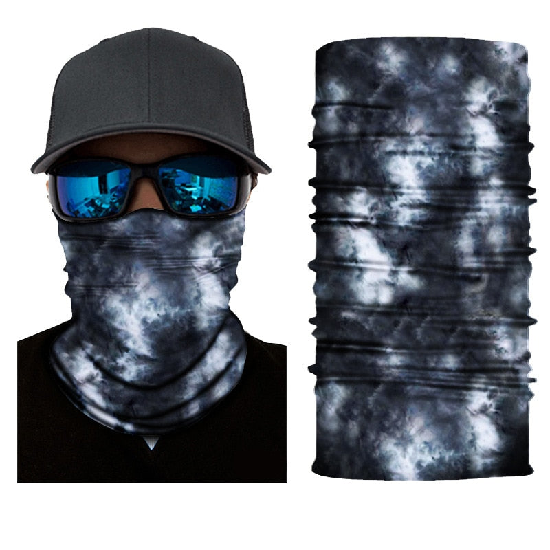 Outdoor Bandana Man Seamless Balaclava Buffs Neck Warmer Cycling Motorcycle Scarf Windproof Sun Protection Fishing Face Mask