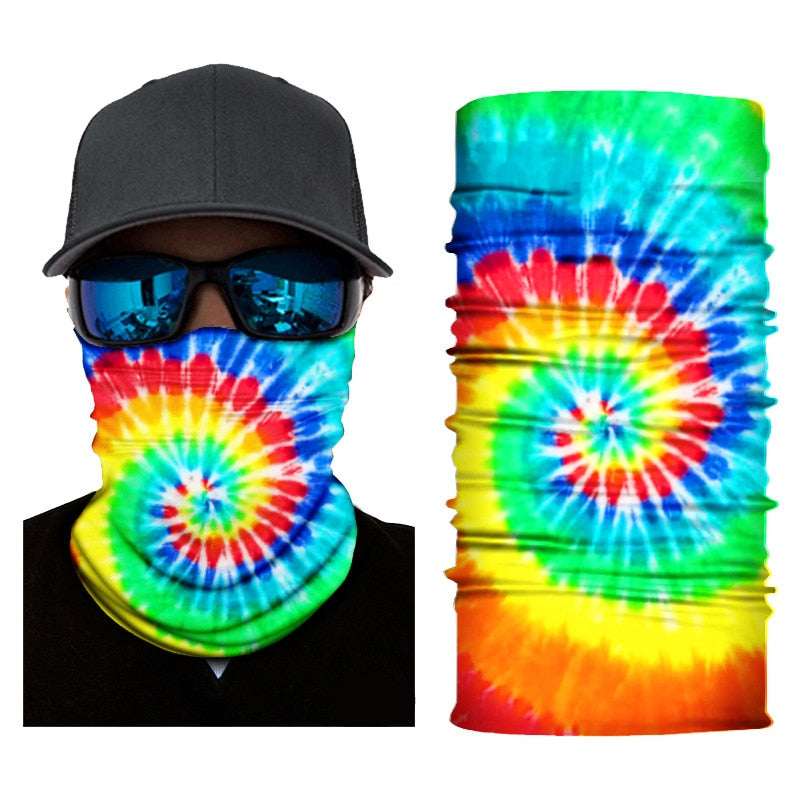 Outdoor Bandana Man Seamless Balaclava Buffs Neck Warmer Cycling Motorcycle Scarf Windproof Sun Protection Fishing Face Mask