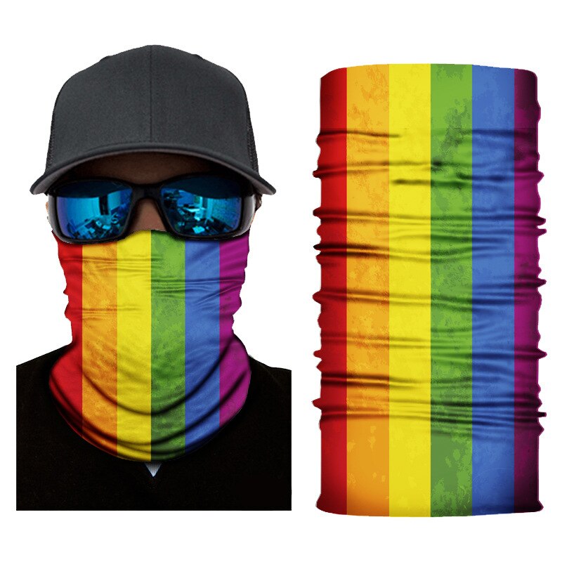 Outdoor Bandana Man Seamless Balaclava Buffs Neck Warmer Cycling Motorcycle Scarf Windproof Sun Protection Fishing Face Mask
