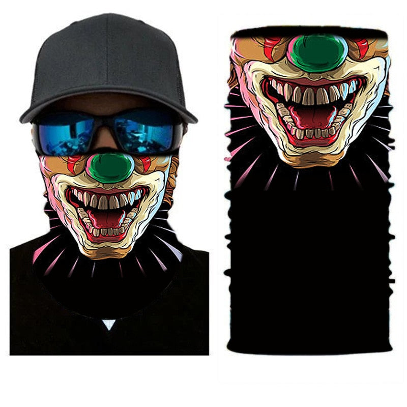 Outdoor Sports Seamless Bandanas Neck Gaiter Buffs Face Shield Motorcycle Cycling Balaclava Headband Mask Hiking Fishing Scarf