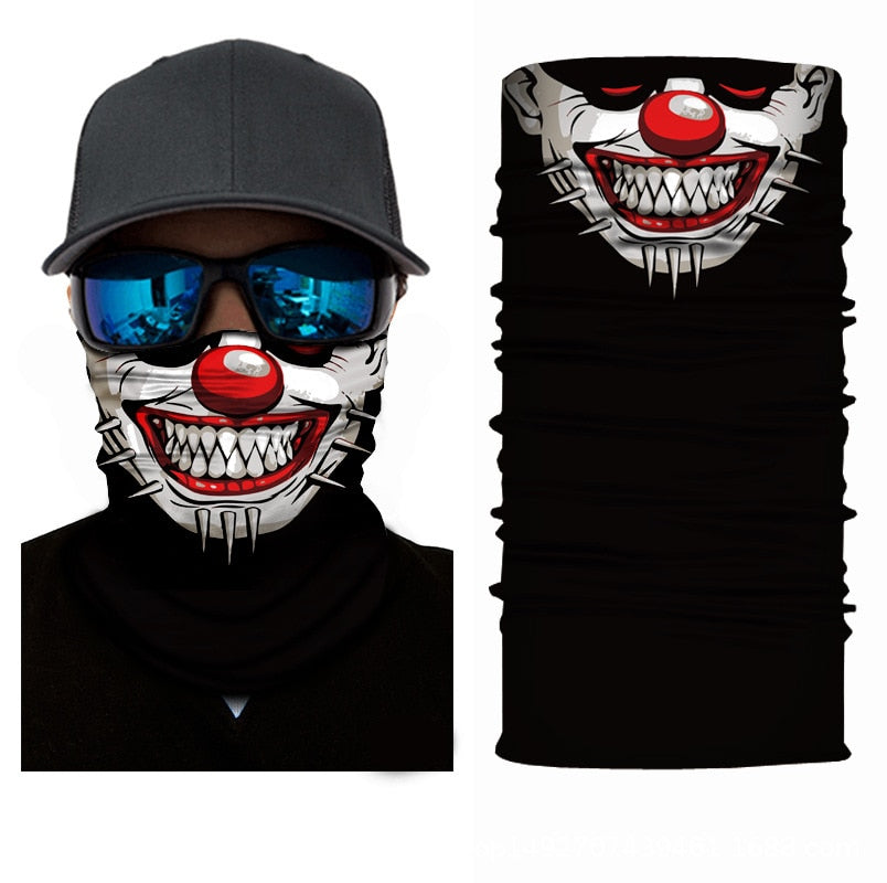 Outdoor Sports Seamless Bandanas Neck Gaiter Buffs Face Shield Motorcycle Cycling Balaclava Headband Mask Hiking Fishing Scarf