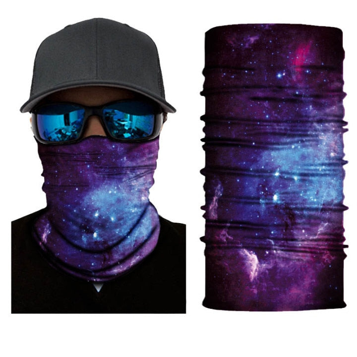 Outdoor Bandana Man Seamless Balaclava Buffs Neck Warmer Cycling Motorcycle Scarf Windproof Sun Protection Fishing Face Mask