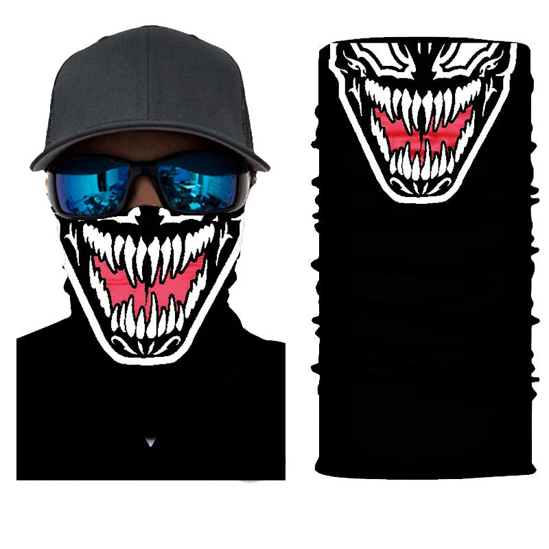 Outdoor Sports Seamless Bandanas Neck Gaiter Buffs Face Shield Motorcycle Cycling Balaclava Headband Mask Hiking Fishing Scarf