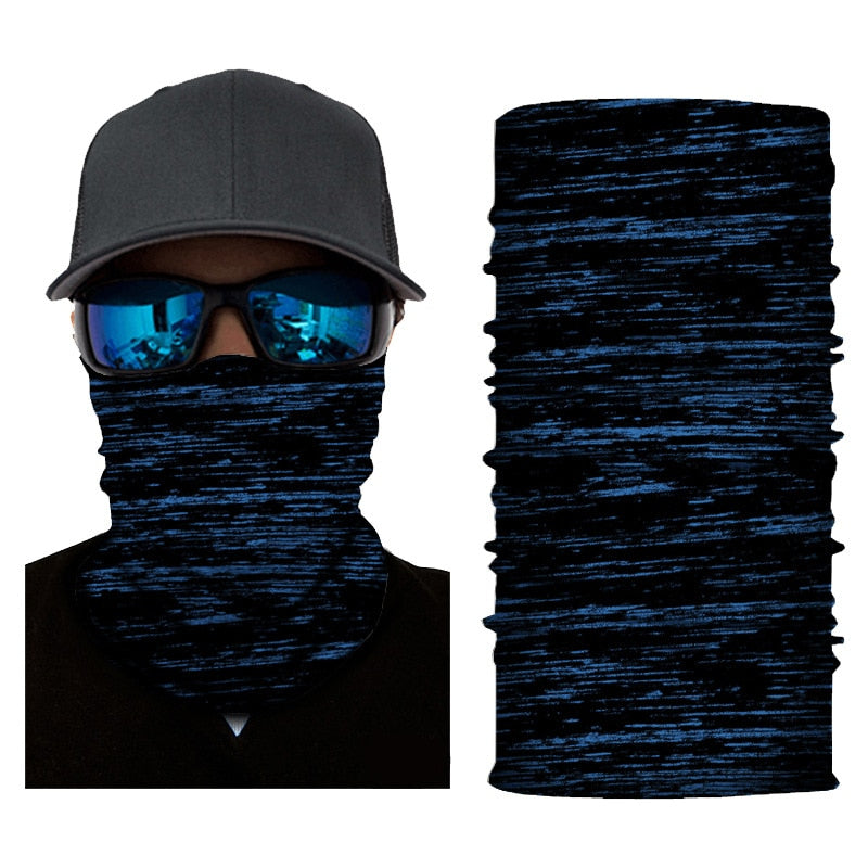 Outdoor Bandana Man Seamless Balaclava Buffs Neck Warmer Cycling Motorcycle Scarf Windproof Sun Protection Fishing Face Mask