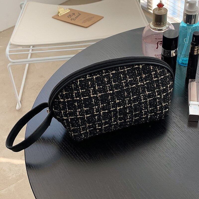 2023 New Large Capacity Cosmetic Bag Portable Girl Makeup Bag Multifunction Travel Toiletries Cosmetic Organizer Case for Brush