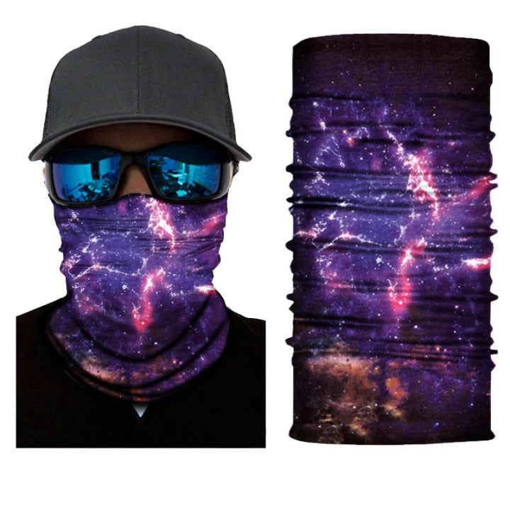 Outdoor Bandana Man Seamless Balaclava Buffs Neck Warmer Cycling Motorcycle Scarf Windproof Sun Protection Fishing Face Mask