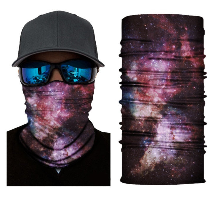 Outdoor Bandana Man Seamless Balaclava Buffs Neck Warmer Cycling Motorcycle Scarf Windproof Sun Protection Fishing Face Mask