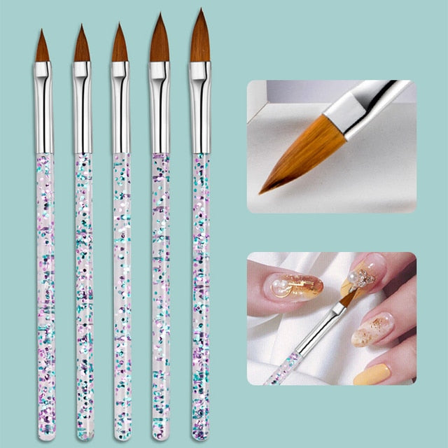 3Pcs French Stripe Nail Art Liner Brush Set Tips Ultra-thin Line Drawing Pen Dual End UV Gel Painting Brushes Manicure Tools