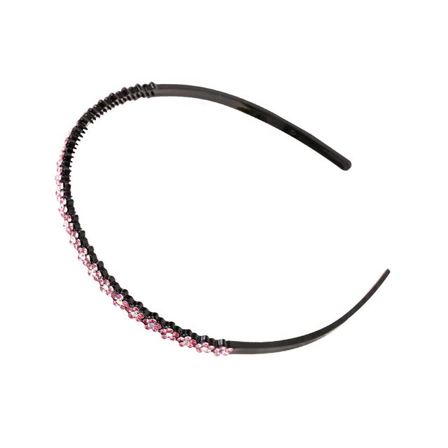 Fashion Pearl Non-Slip Rhinestone Hairbands Elastic Flower Women Hair Hoop Bands Headband Bezel Girls Hair Accessories Headdress