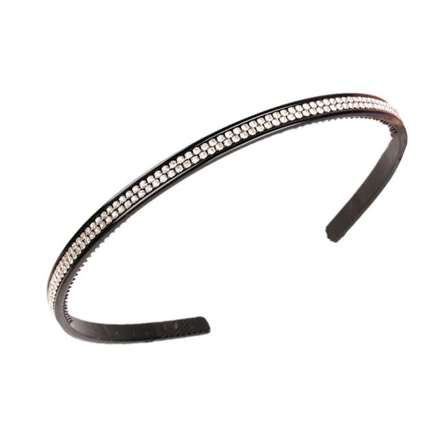 Fashion Pearl Non-Slip Rhinestone Hairbands Elastic Flower Women Hair Hoop Bands Headband Bezel Girls Hair Accessories Headdress