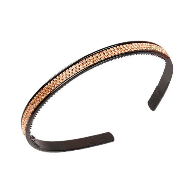 Fashion Pearl Non-Slip Rhinestone Hairbands Elastic Flower Women Hair Hoop Bands Headband Bezel Girls Hair Accessories Headdress
