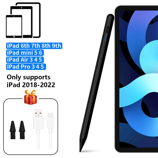 For Apple Pencil Palm Rejection Power Display Ipad Pencil  Pen For iPad Accessories 2022 2021 2020 2019 2018 Pro Air Mini Stylus