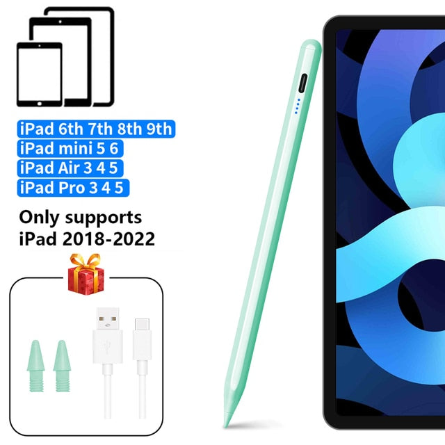 For Apple Pencil Palm Rejection Power Display Ipad Pencil  Pen For iPad Accessories 2022 2021 2020 2019 2018 Pro Air Mini Stylus