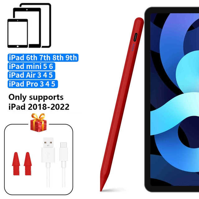 For Apple Pencil Palm Rejection Power Display Ipad Pencil  Pen For iPad Accessories 2022 2021 2020 2019 2018 Pro Air Mini Stylus