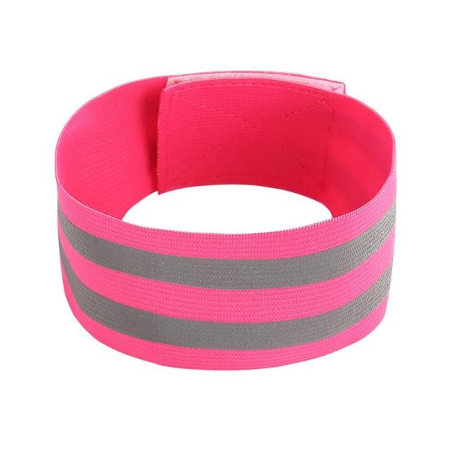 Reflective Bands Elastic Armband Wristband Ankle Leg Straps Safety Reflector Tape Straps for Night Jogging Biking Running