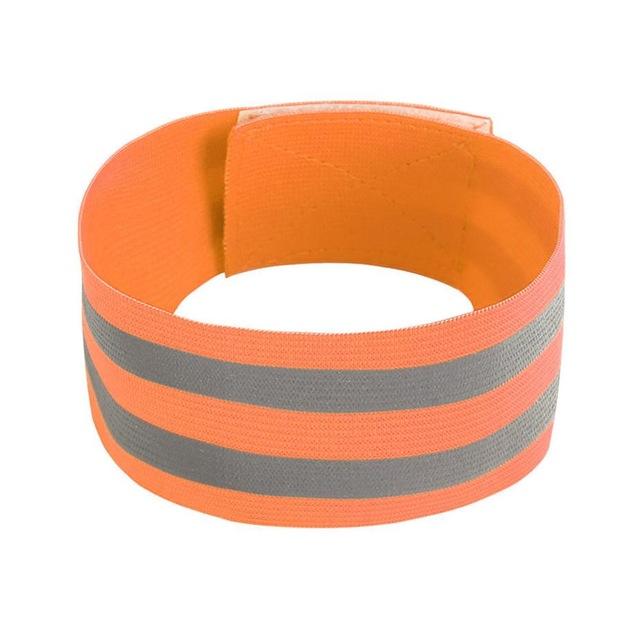Reflective Bands Elastic Armband Wristband Ankle Leg Straps Safety Reflector Tape Straps for Night Jogging Biking Running