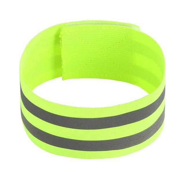 Reflective Bands Elastic Armband Wristband Ankle Leg Straps Safety Reflector Tape Straps for Night Jogging Biking Running