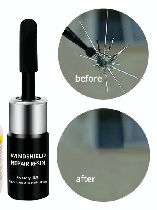 glass fix 1 Piece Upgraded Window Glass Cracked Scratch Repair Kit Windshield DIY Tools Glass Scratches Car Care Window Repair Tool