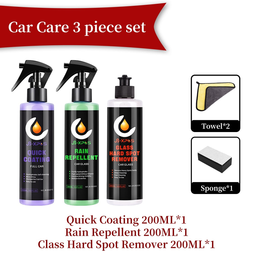 Car Glass Oil Film Removing Paste Auto Glass Film Coating Agent Waterproof Rainproof Anti-fog Glass Cleaner For Auto Windshield