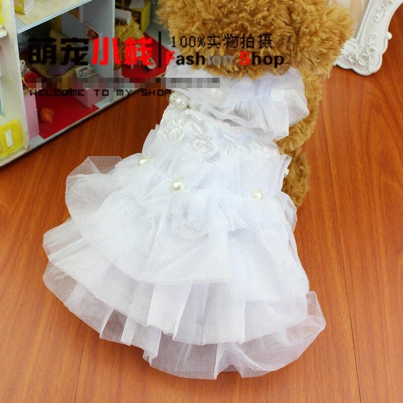 Dog Clothes for Small Dogs  Puppy Clothes The New Summer Wedding Dress Princess