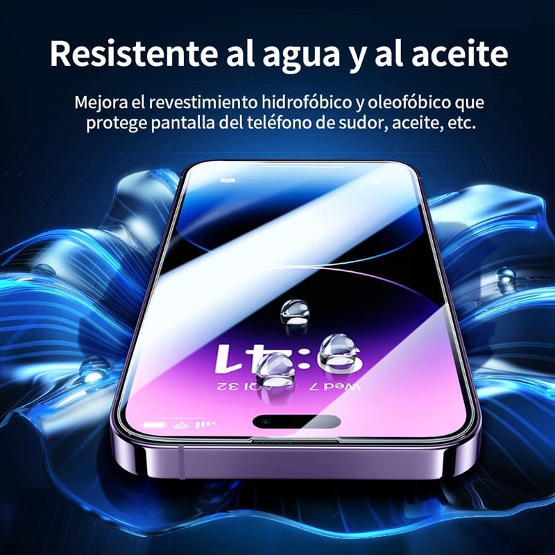 5Pcs Tempered Glass for IPhone 14 13 12 11 Pro Max Screen Protector for IPhone 12Mini 13Mini 7 8 14 Plus SE X XS XR 14Pro Glass